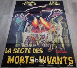 'The Sect of the Living Dead ORIGINAL Poster 120x160cm 4763 1976 Cushing'