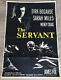 The Servant 1963 Joseph Losey Dirk Bogarde Original Uk Poster Advertisement