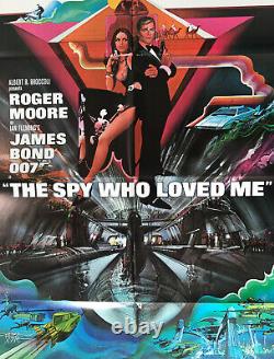 The Spy Who Loved Me 1977 James Bond Roger Moore Original Poster