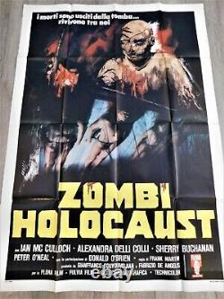 The Terror of Zombies Original Italian Poster 100x140cm 39x55 1980