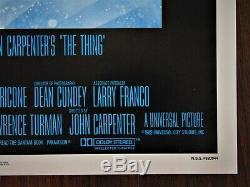 The Thing Poster 68x104cm Us Original Post One Sheet 2741
