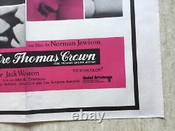 The Thomas Crown Affair Original Cinema Poster 1968