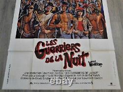 The Warriors of the Night Original Poster 120x160cm 4763 1979 W. Hill