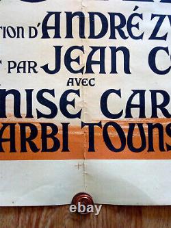 The Wedding Of Sable André Zwobada- Jean Cocteau- Original Poster Poster 1947