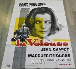 The title translated in English is: 'The Thief Original Poster 120x160cm 4763 1966 Romy Schneider Piccoli'