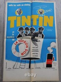 Tintin and the Mystery of the Golden Fleece Original Poster 40x60cm 1523