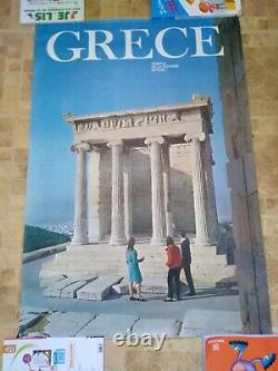 Tourist Poster Travel Original Poster Poster Greece Old