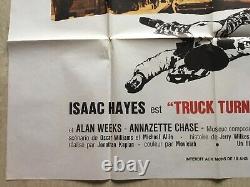 Truck Turner (affiche Cinéma 1974) Original Grande French Movie Poster Hayes
