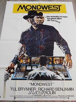Westworld Original Poster 120x160cm 4763 1973 Michael Crichton Brynner