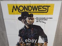 Westworld Original Poster 120x160cm 4763 1973 Michael Crichton Brynner