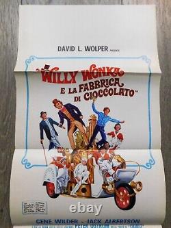 Willy Wonka Charlie Poster Original Locandina Poster 79x33cm 1331 1971 Wilder