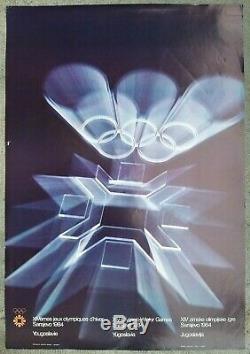 Winter Olympic Games / 7 Olympic Games Old Posters / Original Posters