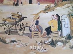 Yves Brayer Original Exhibition Poster by Robin Leadouze from the 80's