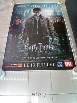AFFICHE HARRY POTTER THE DEATHLY HALLOWS 4x6 ft Bus Shelter Poster Original 2010