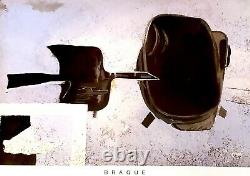 ART Braque affiche originale 1986 A Tire D'ailes/ Poster/ Collection/ Vintage