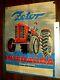 Affiche Ancienne Tracteur Zetor An 50 Litho M Millot Tractor Traktor Poster