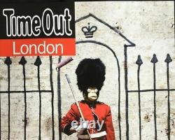 Affiche BANKSY Time Out London 2010 Original Artwork Poster Record Street Art