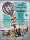 Affiche Cinq Semaines En Ballon (eo 1962) Original Grande French Movie Poster