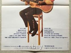 Affiche Cinéma A film about Jimi Hendrix (EO 1974) Original French Movie Poster
