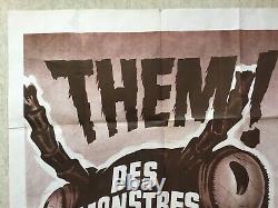 Affiche Cinéma THEM! Monstres attaquent (R70s) Original French Movie Poster