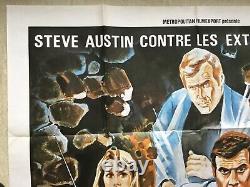 Affiche L'HOMME QUI VALAIT 3 MILLIARDS 1983 Original French Grande Movie Poster
