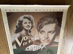 Affiche Louis Vuitton Poster original signed RAZZIA hispano suiza rolls royce