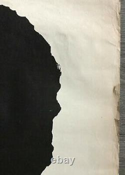 Affiche Originale BLACK PANTHER PARTY BOBBY SEALE 1970 Poster Simone De Beauvoir