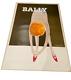 Affiche Originale Fix-masseau Bally Femme Rousse 1985 Retro Vintage Poster