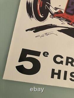 Affiche Originale Poster 5 éme Grand Prix Monaco Historique Formule 1 F1 2006