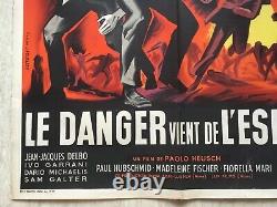 Affiche cinéma DANGER VIENT DE L'ESPACE (EO 1959) Original French Movie Poster
