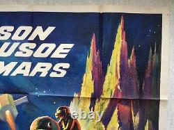 Affiche cinéma Robinson Crusoé sur Mars Original Grande French Movie Poster 64