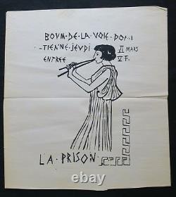 Affiche originale BOUM DE LA VOIE DOMINITIENNE noir poster may 1968 268
