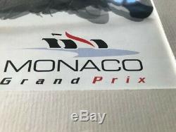 Affiche originale de F1 Grand Prix de Monaco 2002