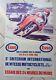 Affiche Originale Essai 24 Heures Du Mans 1965, Poster Test 24h00 Du Mans 1965