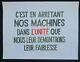 Affiche Originale Mai 68 C'est En Arretant Nos Machines French Poster 1968 090