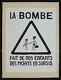 Affiche Originale Mai 68 La Bombe Fait De Nous Entoilée Poster 1968 321