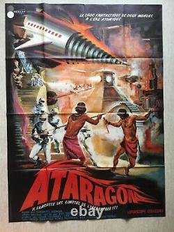 Ataragon (Affiche cinéma EO 1963) Honda Original Grande French Movie Poster