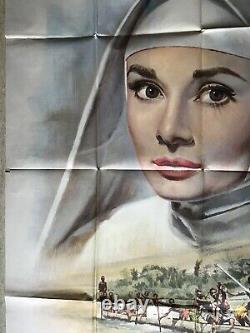 Au risque de se perdre Affiche Cinéma1958 Original Movie Poster Audrey Hepburn
