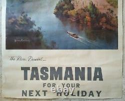 Australie Tasmanie/Australia Tasmania 2 affiches anciennes/original posters