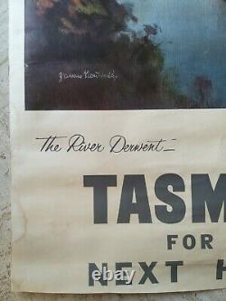 Australie Tasmanie/Australia Tasmania 2 affiches anciennes/original posters