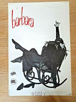 Barbara Bettina Rheims Phonogram Affiche Originale Poster -1987