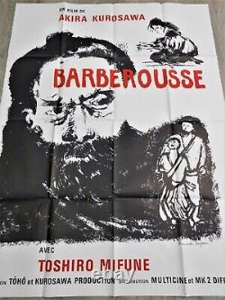 Barberousse Affiche ORIGINALE Poster 120x160cm 4763 1965 Akira Kurosawa