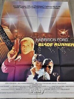 Blade Runner Affiche ORIGINALE Poster 120x160cm 4763 1982 Ridley Scott H. Ford