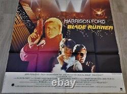 Blade Runner Affiche ORIGINALE Poster 120x160cm 4763 1982 Ridley Scott H. Ford