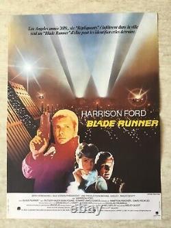 Blade Runner Affiche cinéma originale (EO 1982) Grande French Movie Poster