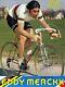 Cyclisme Eddy Merckx Affiche Originale Signée 48x66cm