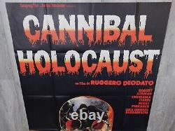 Cannibal Holocaust Affiche ORIGINALE Poster 120x160cm 4763 1980 Ruggero Deodato