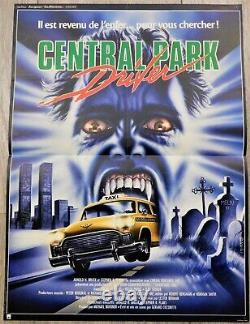 Central Park Driver Affiche ORIGINALE Poster 40x60cm 15x23 1987 M. A. Miranda
