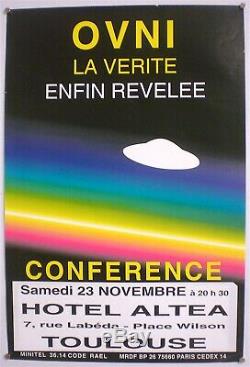 Claude Celler Raël 2 Affiches Originales De Conférence Très Rare 1980