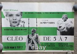 Cleo De 5 A 7 Agnes Varda 1962 Corinne Marchand Affiche Poster Original